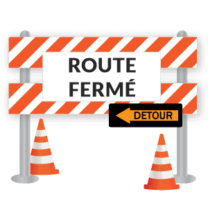 DETOUR - Entreprise de pavage et réparation d'asphalte a Laval